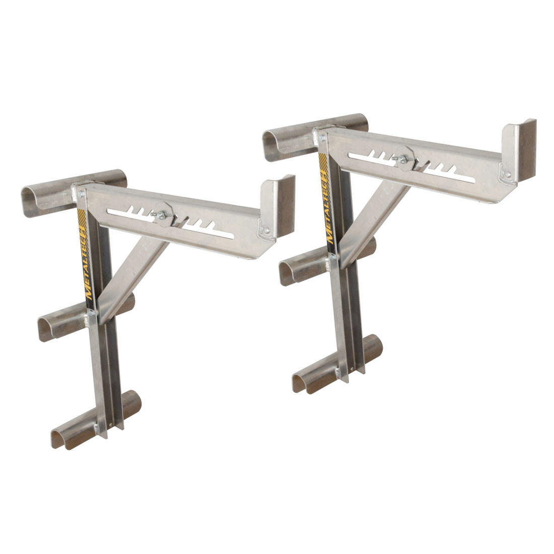 Ladder jacks (3 rungs), Kit of 2 - Metaltech