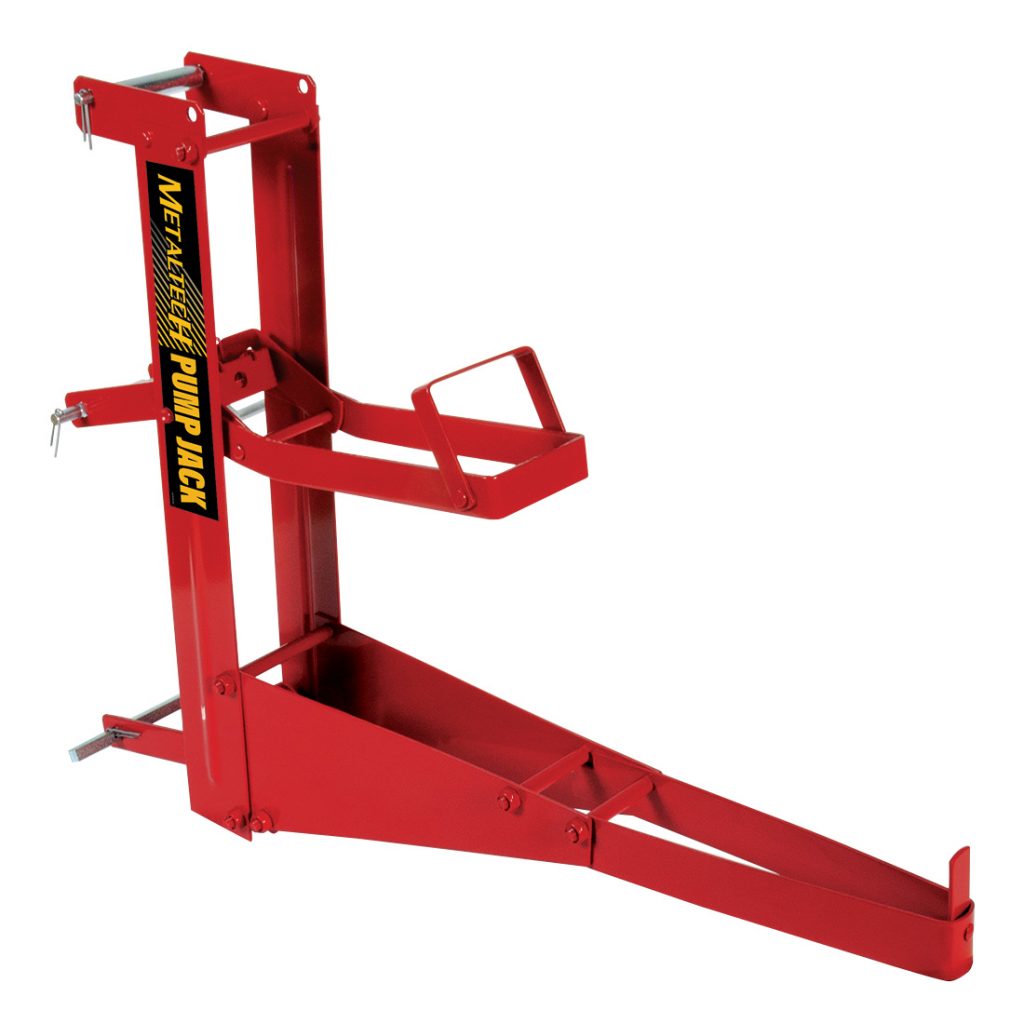 thumbnail image 2 of Metaltech Red Steel Pump Jack – Complete Pump Jack System For Scaffolding And Construction 2 of 9