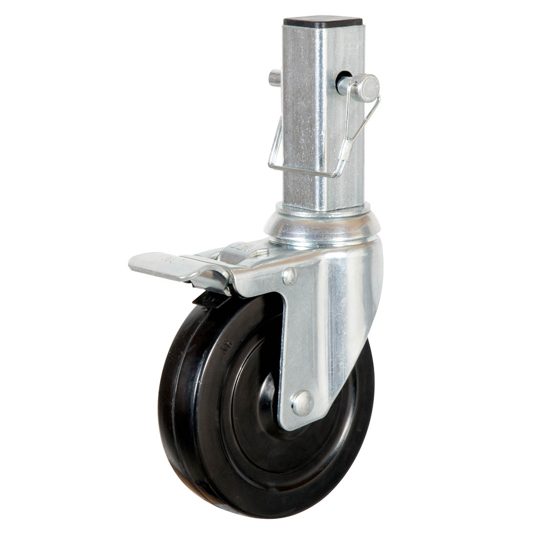 5 in. caster with locking-pin - Metaltech