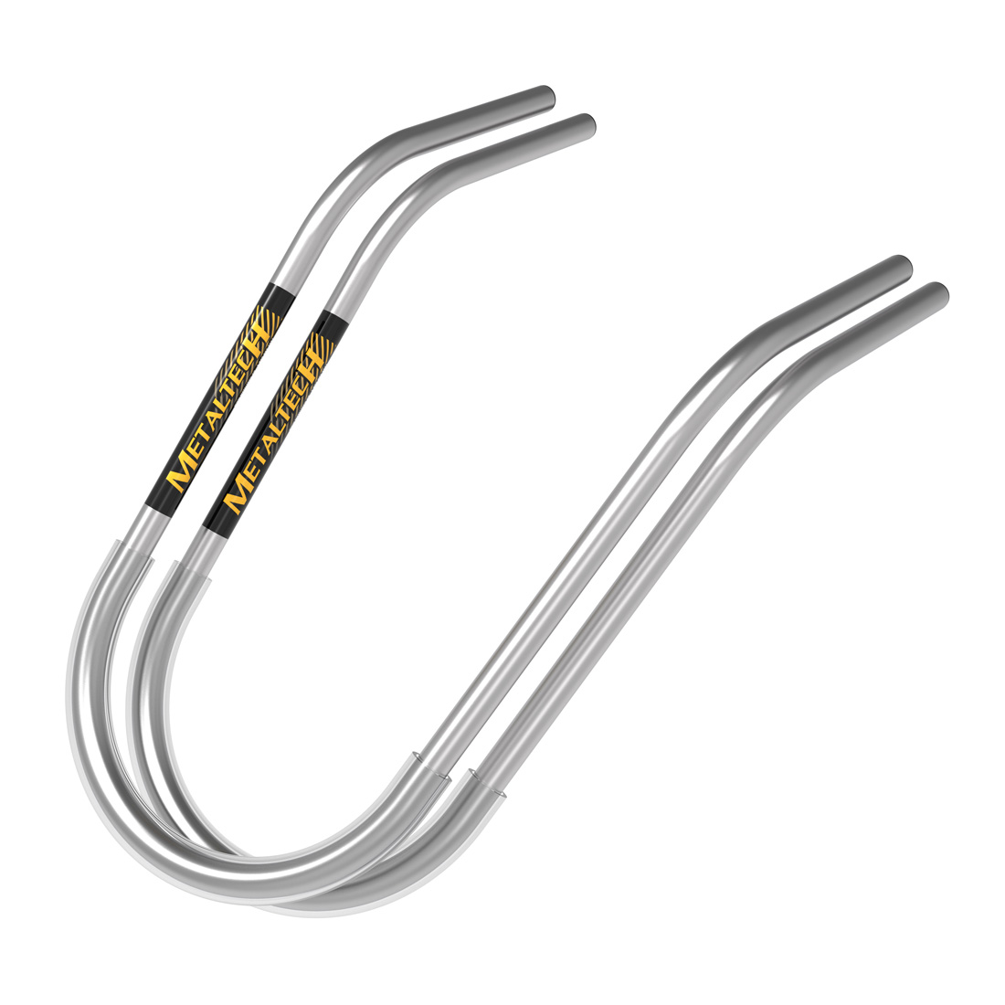 Stabilisateur D'Arc Viper 8 Pouces - 4 Oz Avec Amortisseur Caoutchouc - Aluminium